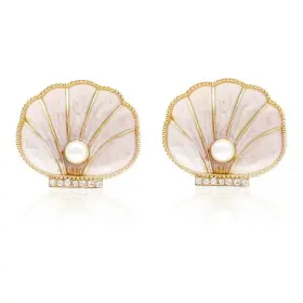 ABO-A004 ABOTHGD Pearl Scallop Car Vent Clips Coastal Beach